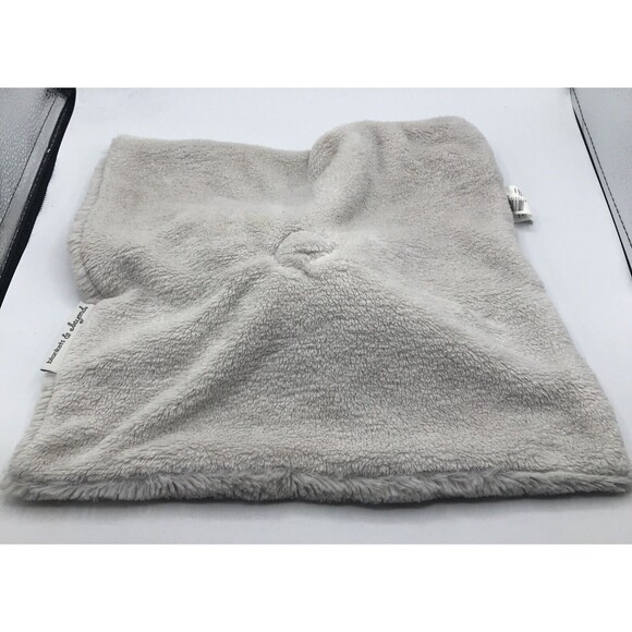 Blankets and Beyond White Puppy Security‎ Blanket Lovey Plush Baby Blankie - Picture 3 of 7